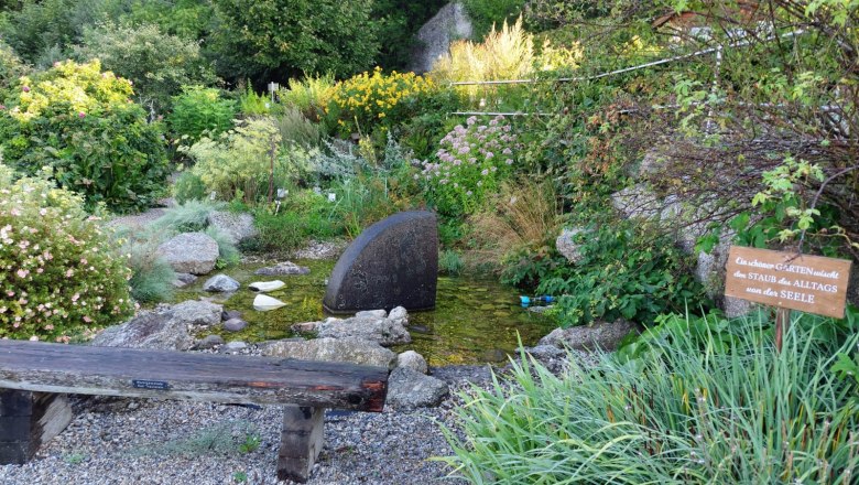 Kräutergarten Bad Traunstein, © Marktgemeinde Bad Traunstein Kräutergarten Bad Traunstein, © Marktgemeinde Bad Traunstein