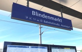 Bahnhof Blindenmarkt, &copy; Marktgemeinde Blindenmarkt