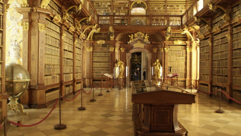 Bibliothek Stift Melk, © Steve Haider