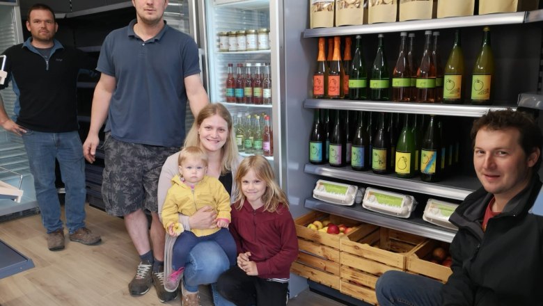 Besuch im Dorfladen, &copy; Neidlinger Dorfladen