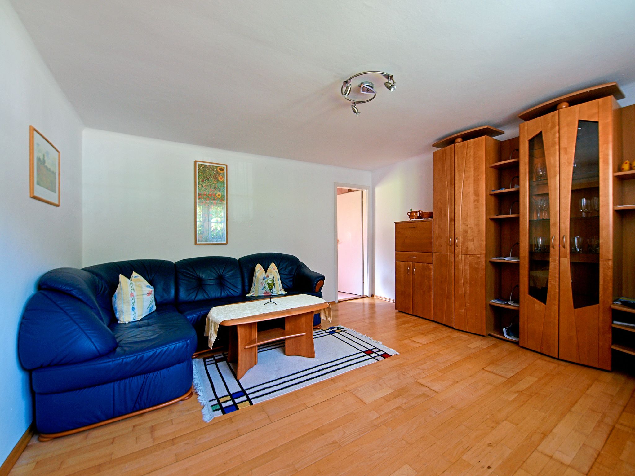 Ferienhaus Eva Deufl - Wohnung Heuboden - Wohnzimmer