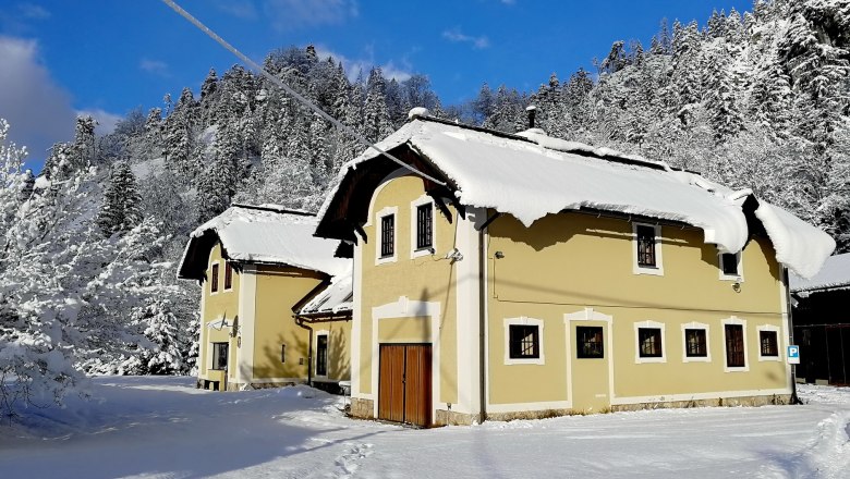 Rafting-Pension Black Sheeps Adventures im Winter, &copy; David Gregorik