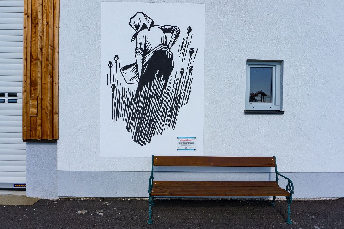 Motiv des Künstlers