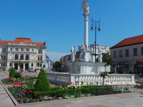 Pestsäule am Hauptplatz Tulln, © Stadtgemeinde Tulln