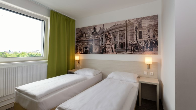 Zweibettzimmer im Lifehotel Vienna Airport Fischamend, © Arion Hotel Gruppe