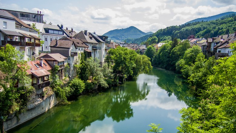Die t&uuml;rkisblaue Ybbs, &copy; Heinz Henninger