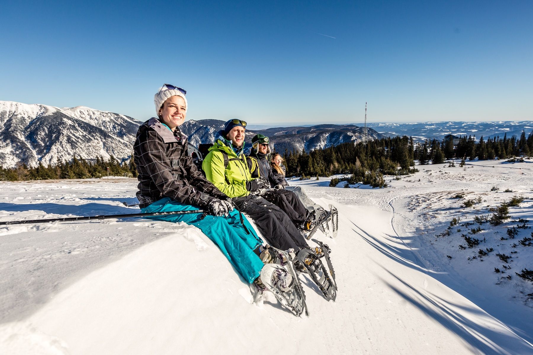 Schneeschuhwandern auf der Rax