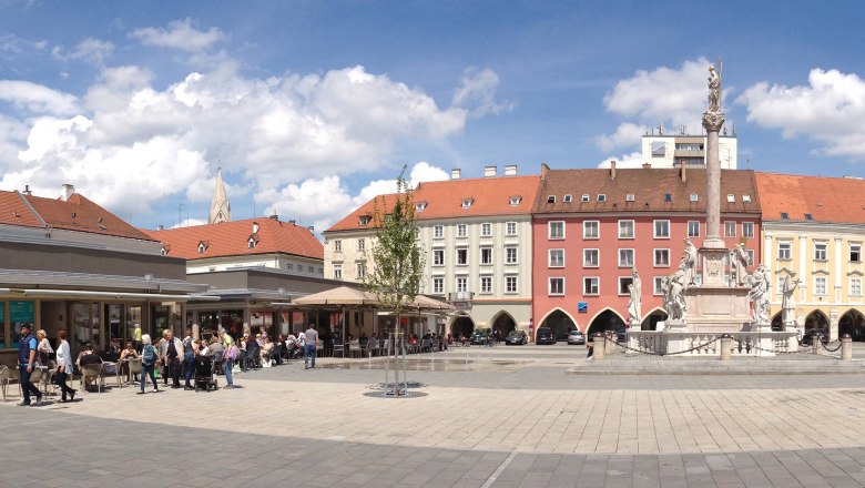 Hauptplatz mit Marienmarkt Panorama, © Stadt Wiener Neustadt Michael Weller