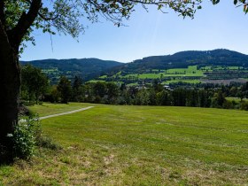 Blick vom Rastplatz auf P&ouml;ggstall, &copy; Gottfried Grossinger