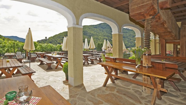 Terrasse Grubers Heurigenwirt, © Grubers Heurigenwirt