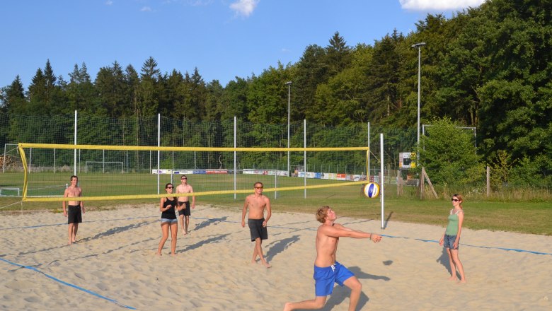 Beachvollyeballplatz, &copy; privat