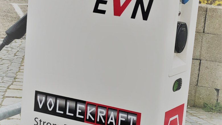 E-Ladestation in der Melker Innenstadt Parkplatz, &copy; Donau N&Ouml; Tourismus GmbH