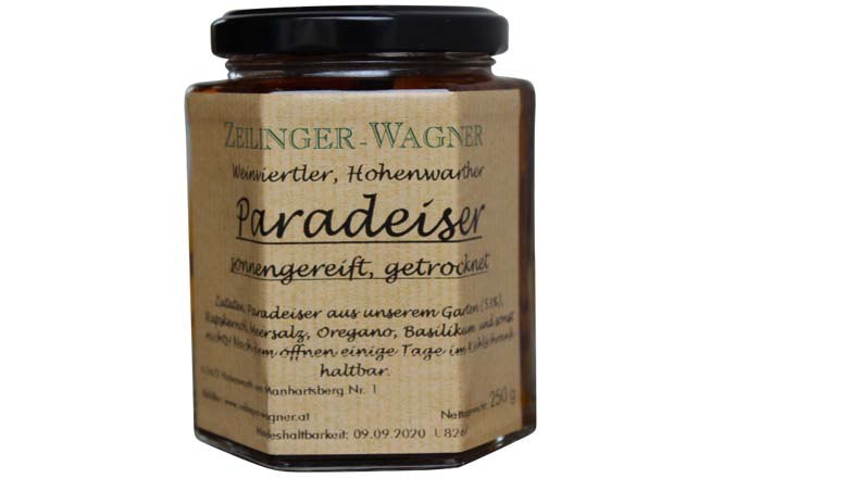 Paradeiser getrocknet, &copy; Familie Zeilinger-Wagner