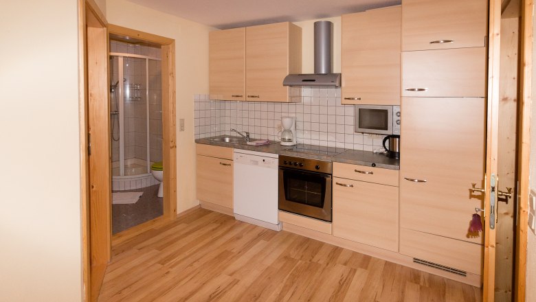 K&uuml;che in der Ferienwohnung, &copy; Sabine Prei&szlig;l