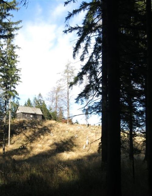 Hütte am Frenzbergsattel