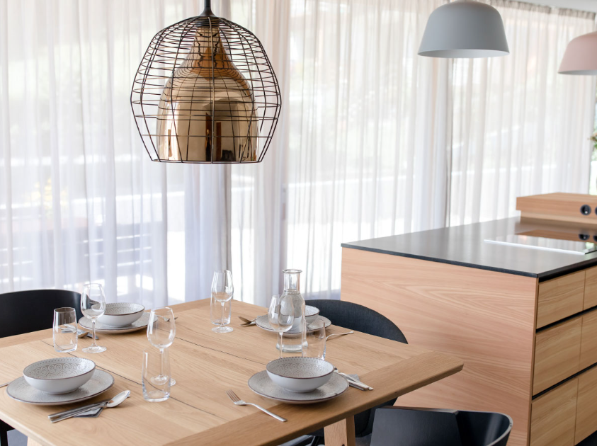 Essen im Apartment Seekopf im Haus am See