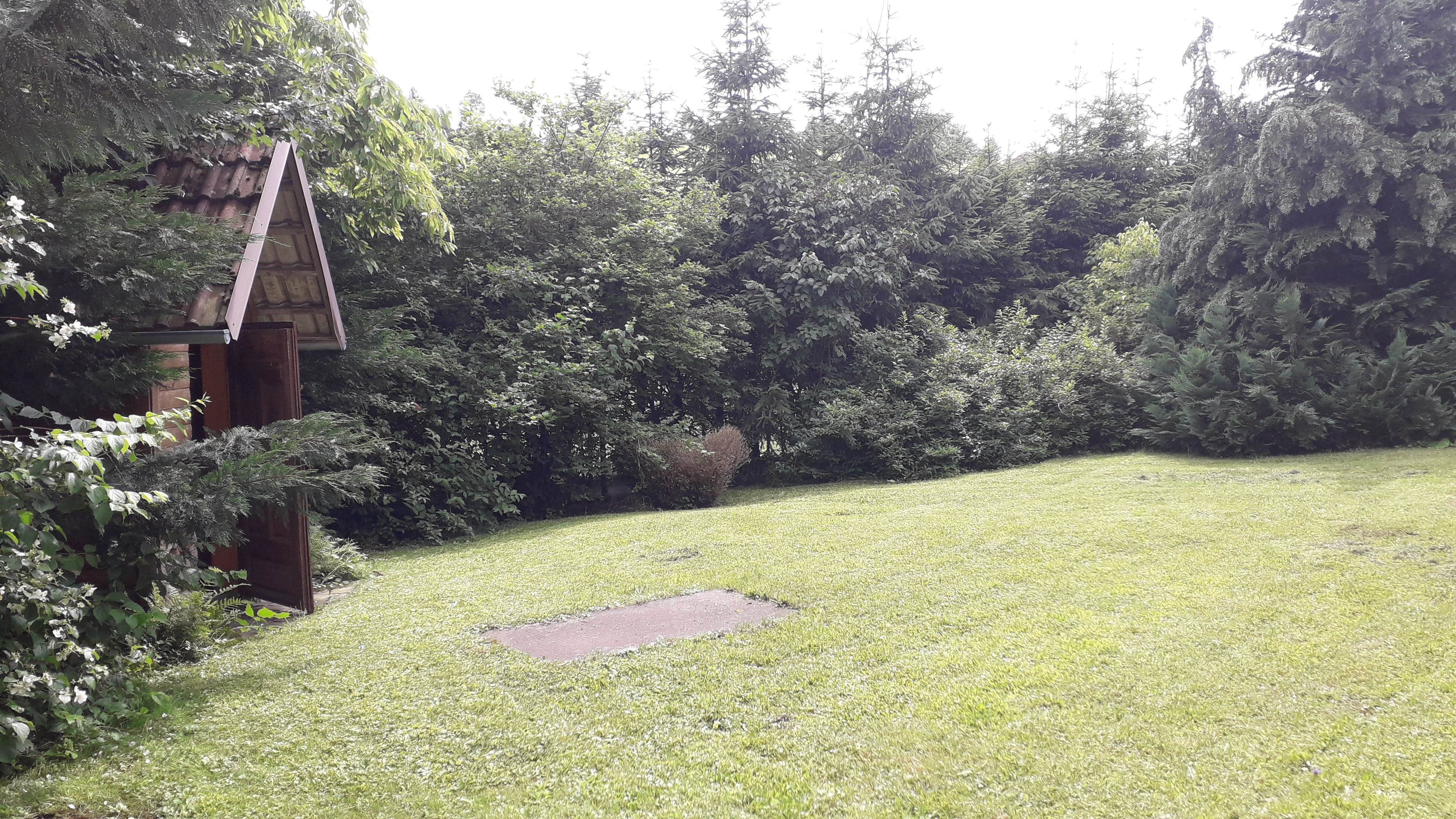 Garten der Ferienwohnung Harreither