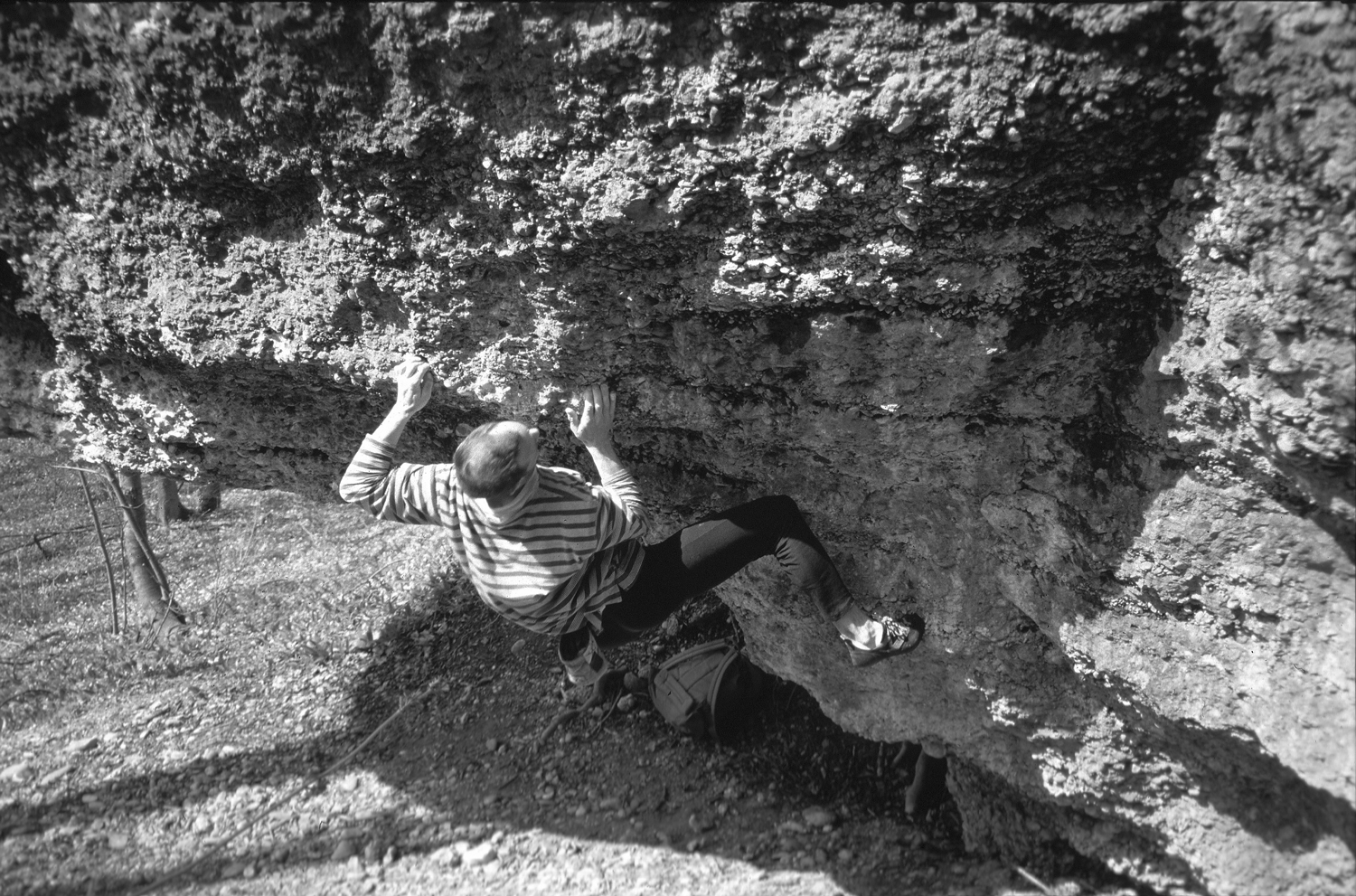 Der Felsen ist 6 m hoch