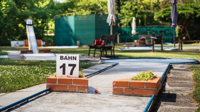 Minigolfplatz Bahn 17