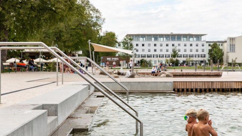 Das Hotel "Campus Horn" liegt direkt am Stadtsee von Horn., © Campus Horn
