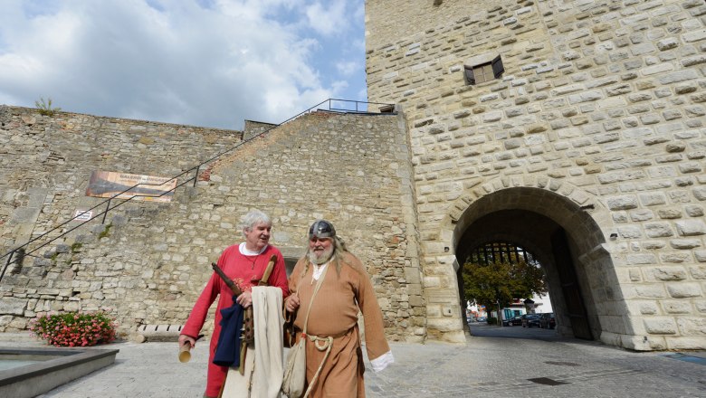Mittelalterstadtf&uuml;hrung Hainburg/Donau, &copy; Steve Haider