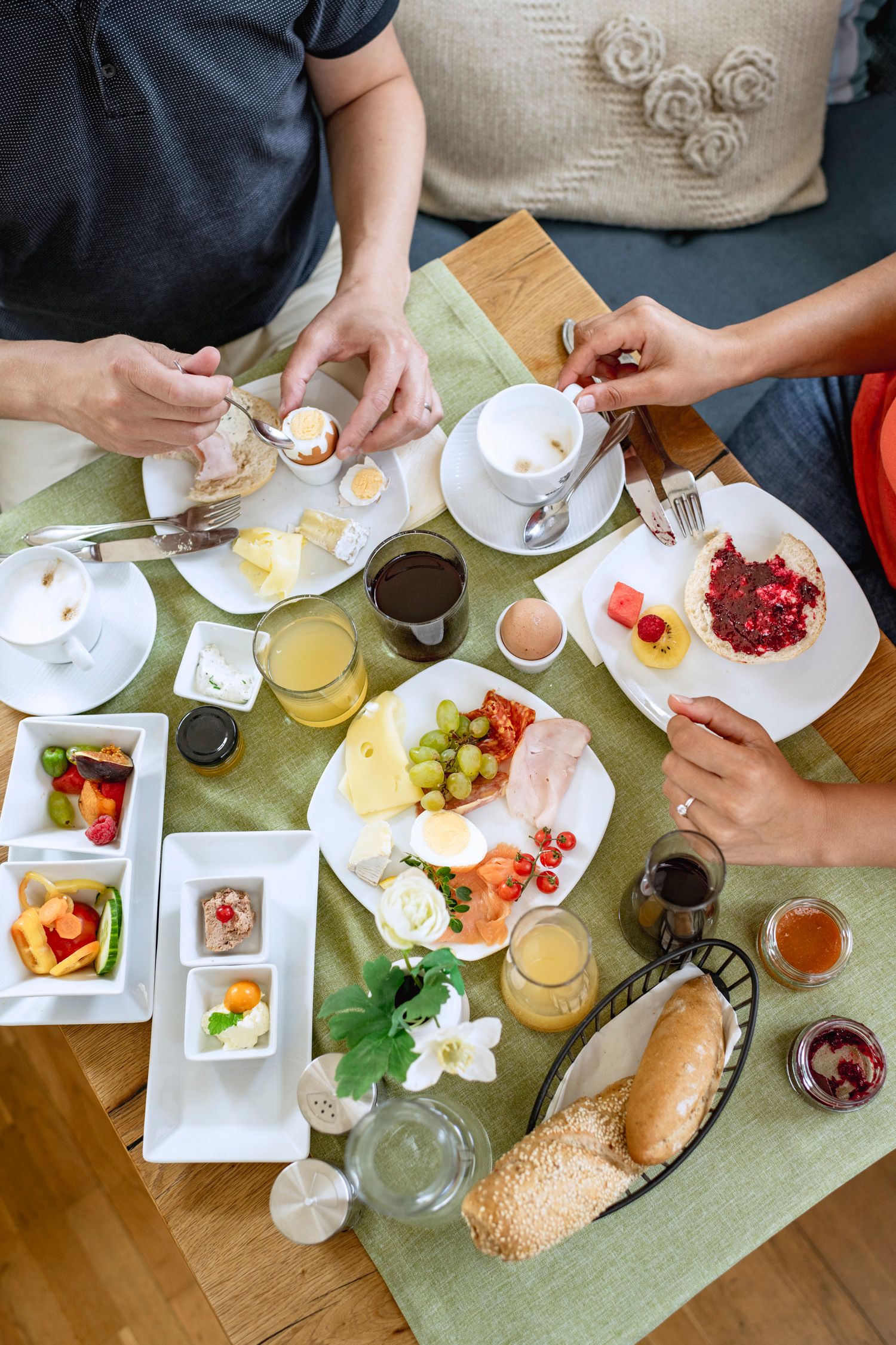 Frühstück Weingut & Gästezimmer Edelmann