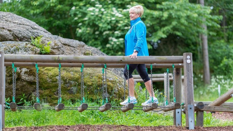 xundwaerts-parcours_balancierwerkstatt_frau_2, © Xundheitswelt