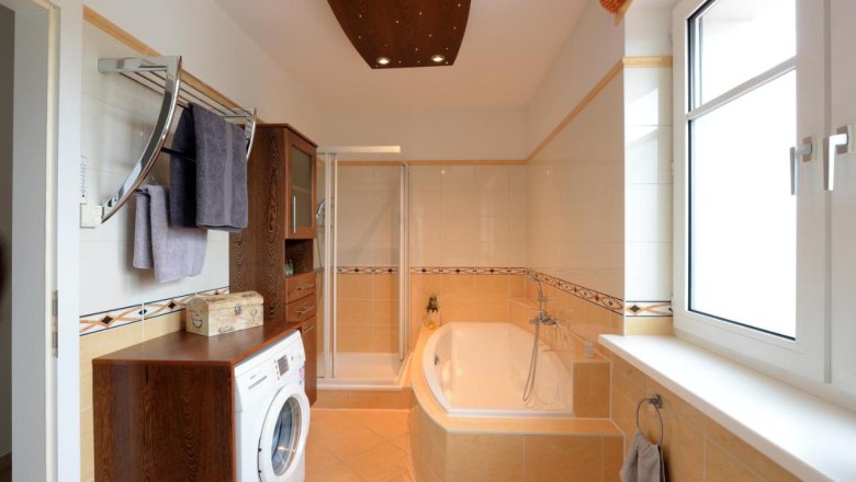 Appartement Badezimmer mit Sternenhimmel, &copy; Regina Petric