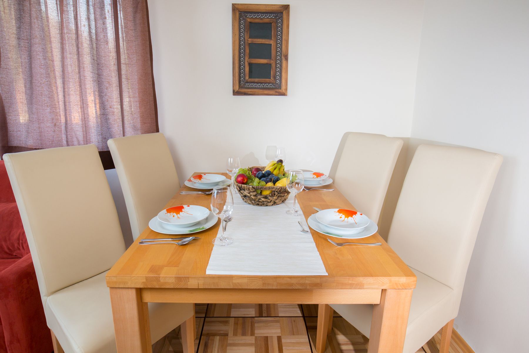 Essplatz im Apartment Eisenstein