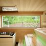 Waldsauna mit Blick in die Natur, &copy; Schlosspark/mesonic