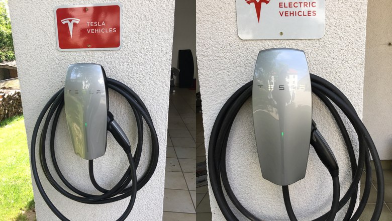 Elektro-Tankstelle, &copy; Hotel des Gl&uuml;cks