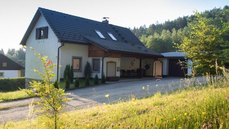Au&szlig;enansicht Haus, &copy; Chalet-Nordwald, Fotograf Angela Hauler