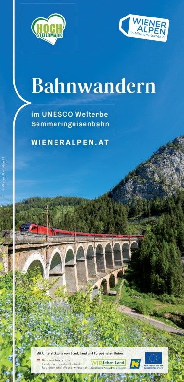 Coverbild: Viadukt der Semmeringeisebahn. 