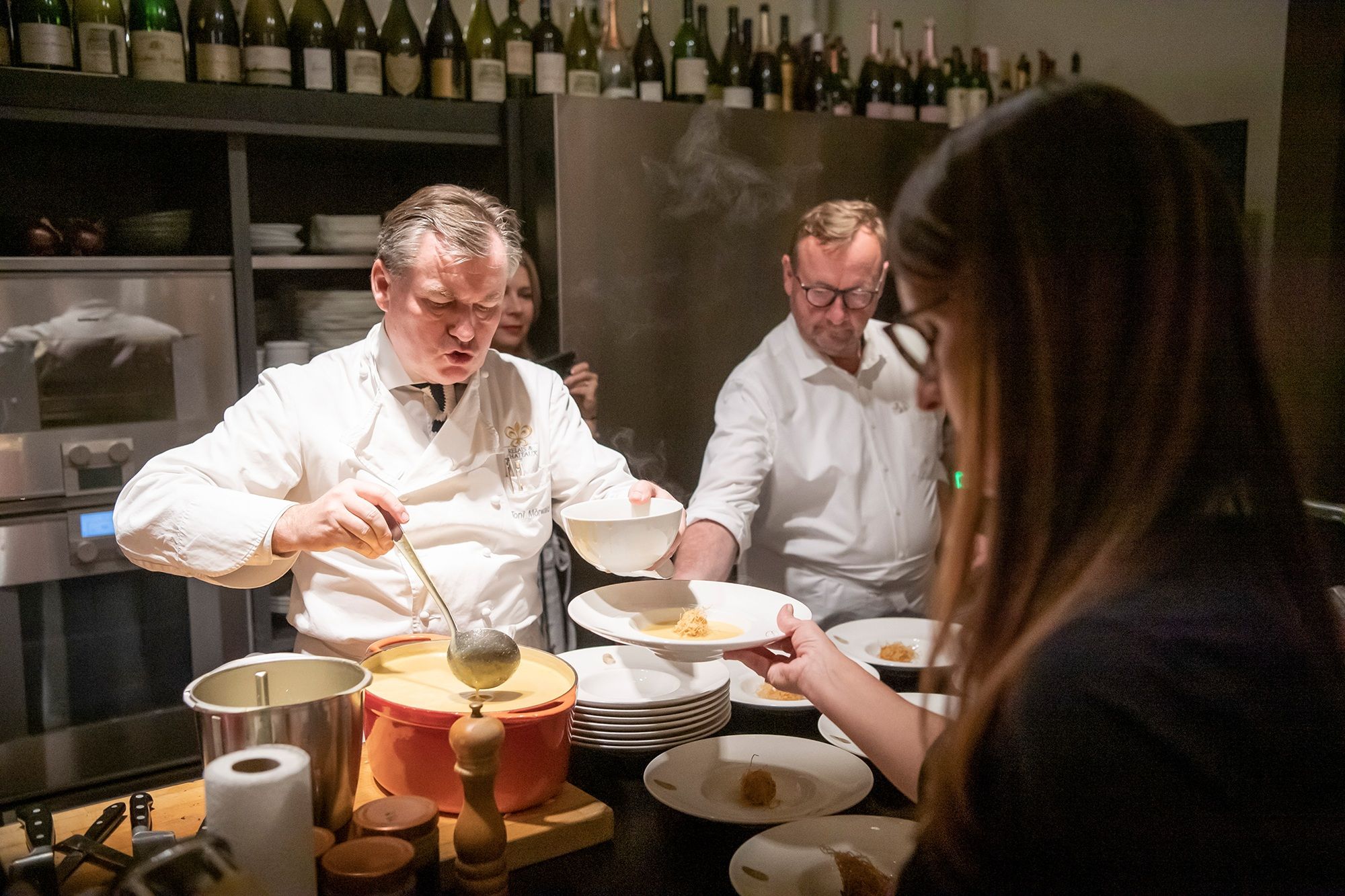 Kochkurs mit Gruppe bei Toni Mörwald