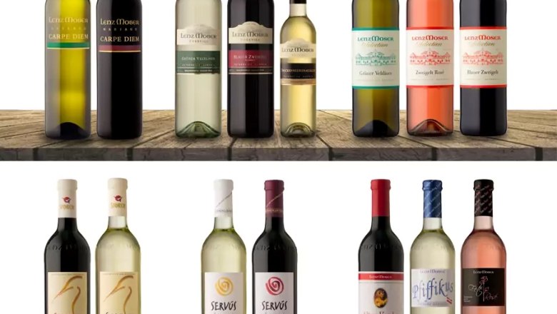 Produkte der Weinkellerei Lenz Moser, &copy; Weinkellerei Lenz Moser