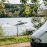 Stellplatz mit Donau-Ausblick, &copy; Marbach Camping