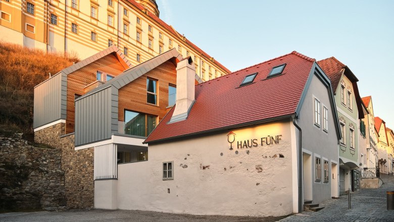 Haus F&uuml;nf mit Stift Melk, &copy; Prof. Arch. DI Dietmar Kraus
