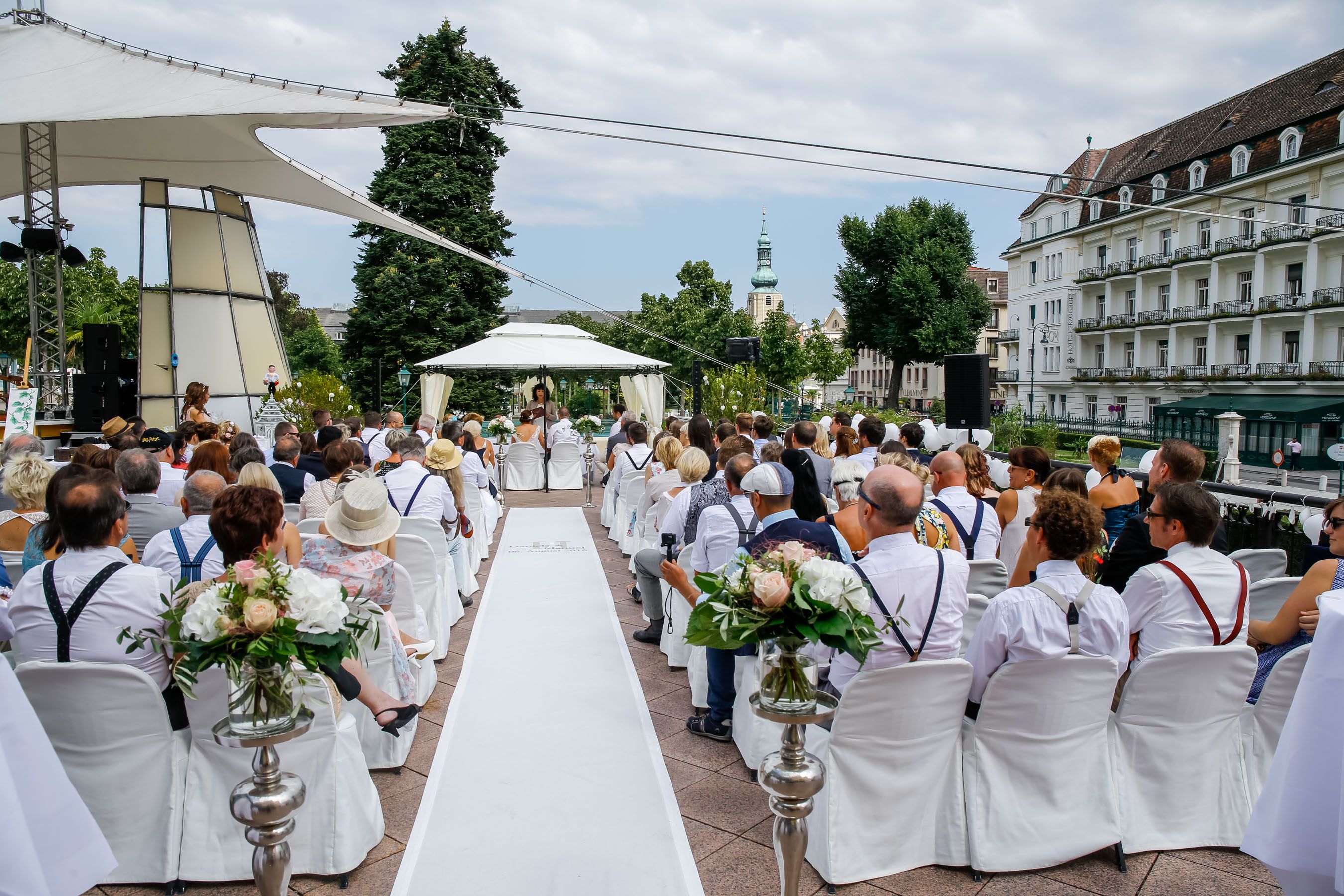 Trauung Terrasse