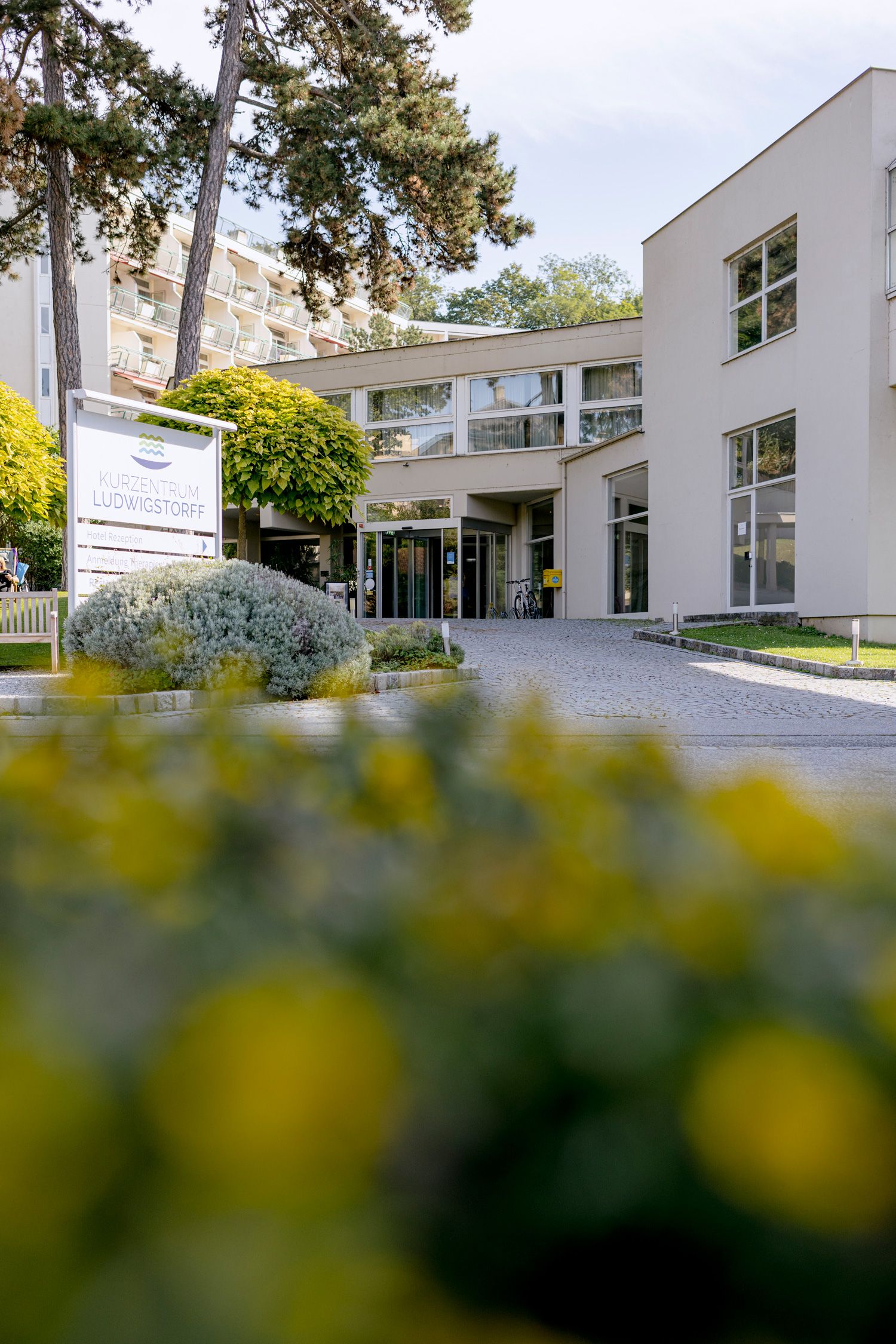 Kurzentrum Ludwigstorff Eingang 