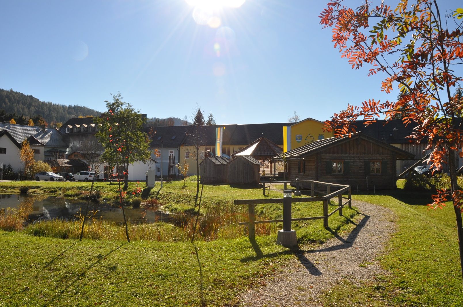 Mitterbach Dorfplatz