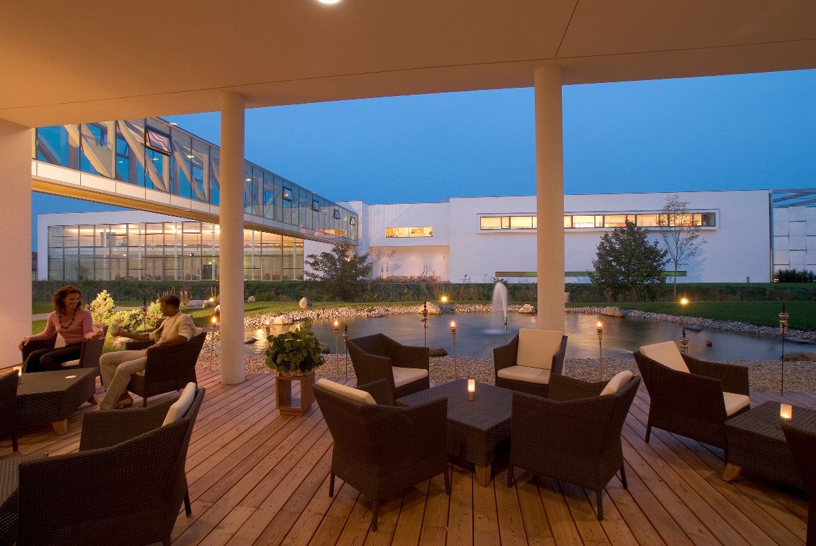 Lounge Terrasse Therme Laa - Hotel & Spa