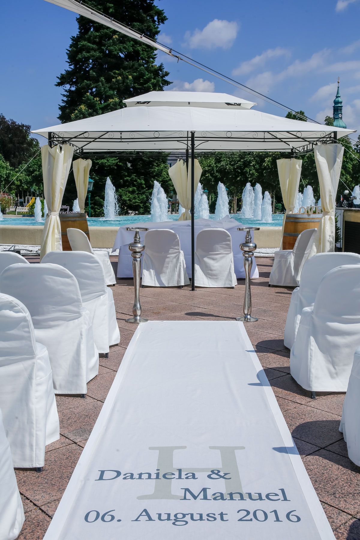 Trauung Terrasse