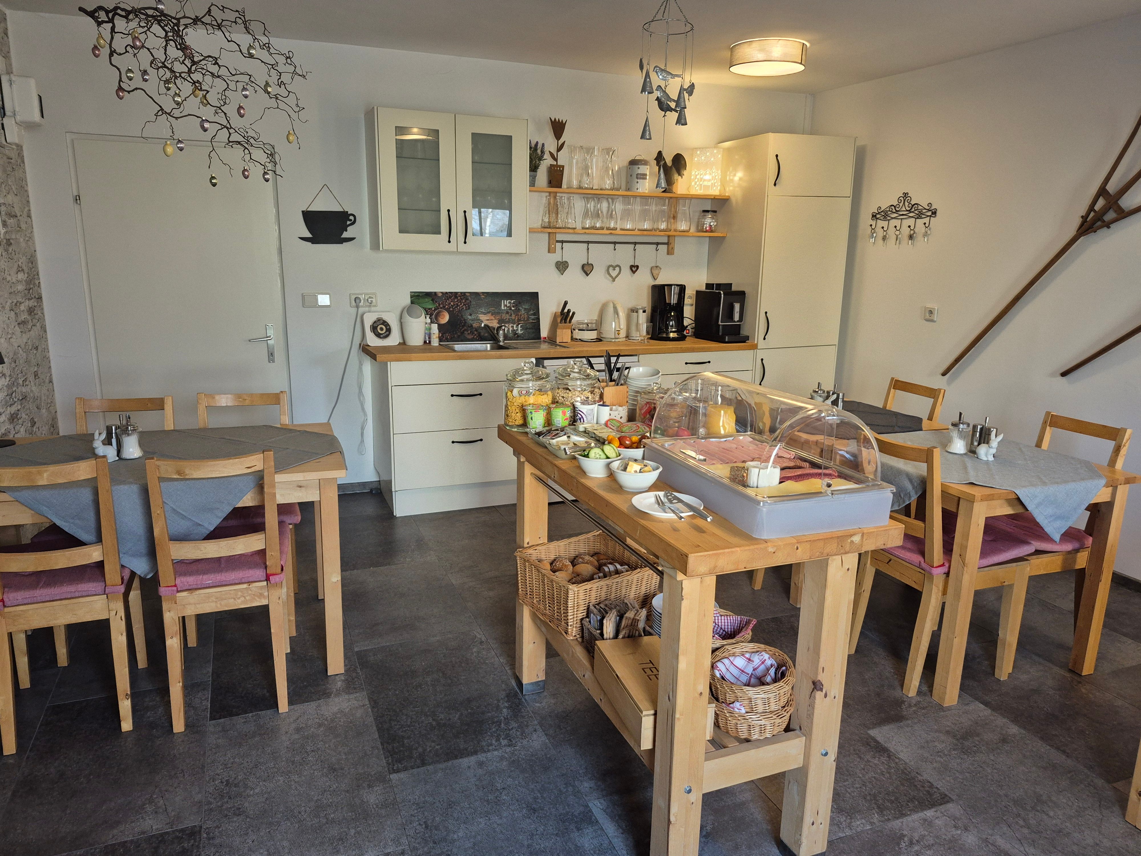 Frühstücksbuffet Gästezimmer Messermayer