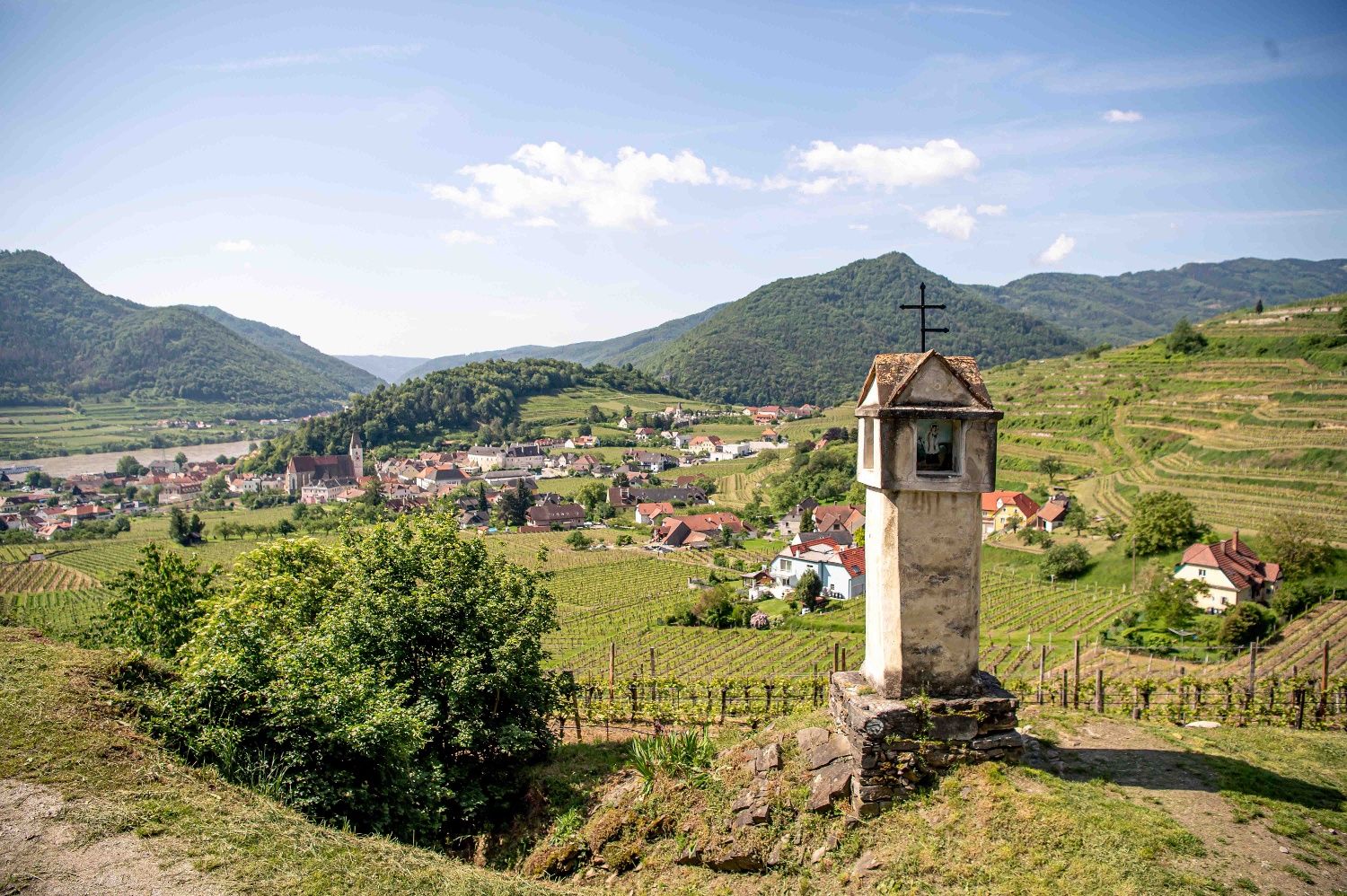 Marterl beim Roten Tor in Spitz