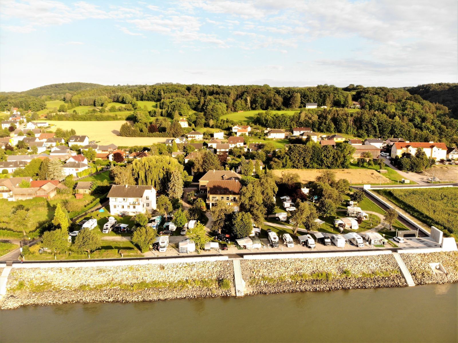 Campingplatz Richtung Süden