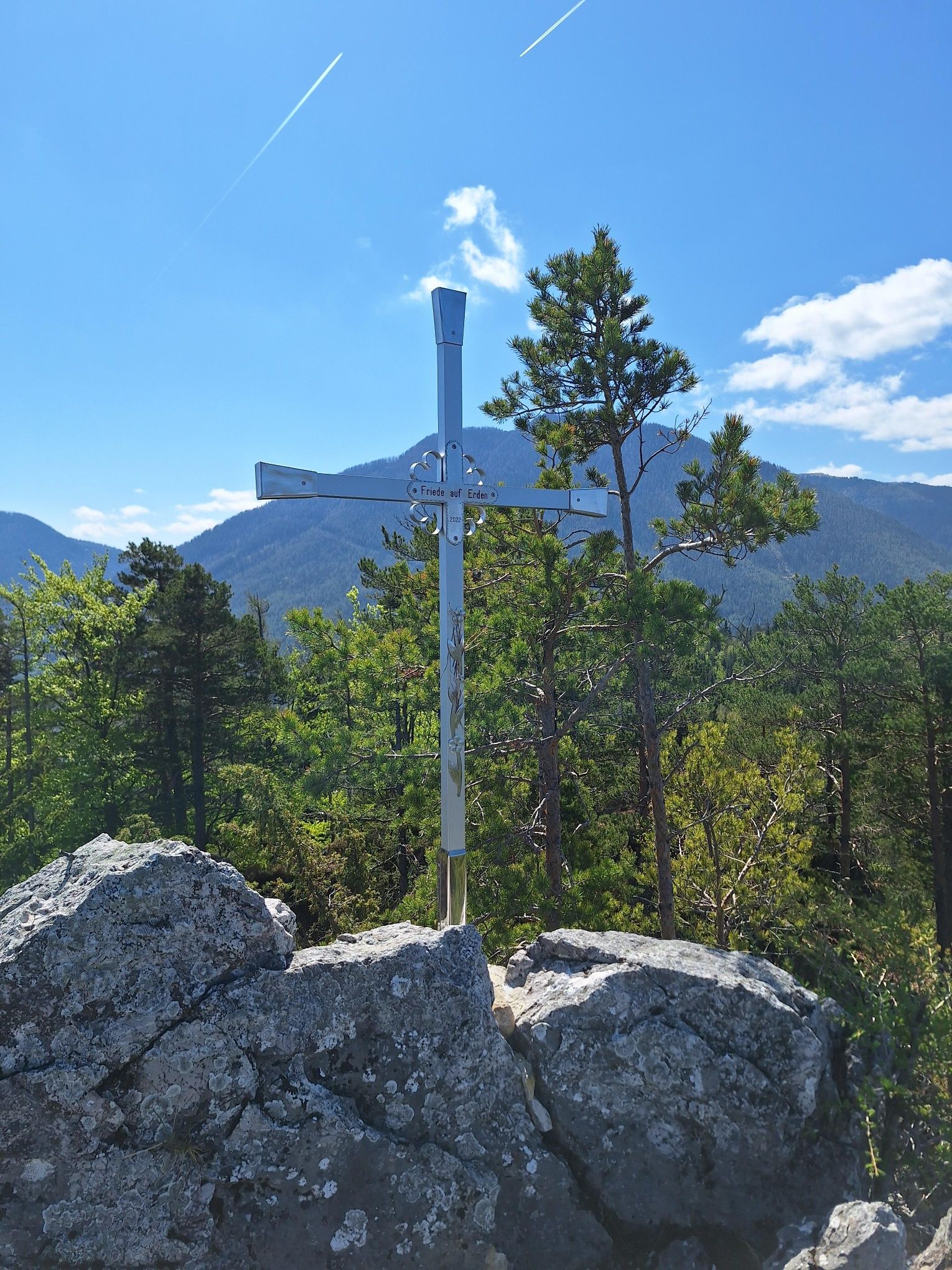 Eseltstein Gipfelkreuz