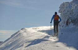 Skifahren auf der Gemeindealpe Mitterbach im Mariazellerland.