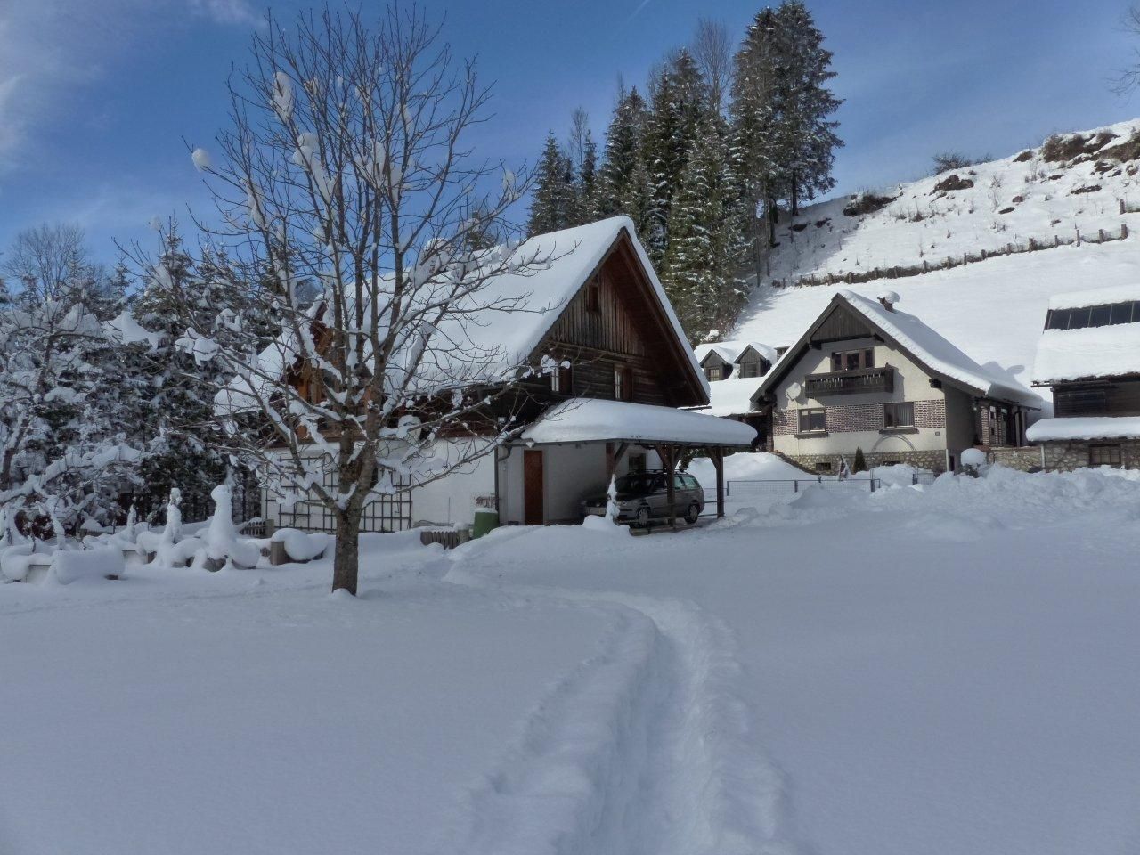 Ferienwohnung Göstling im Winter