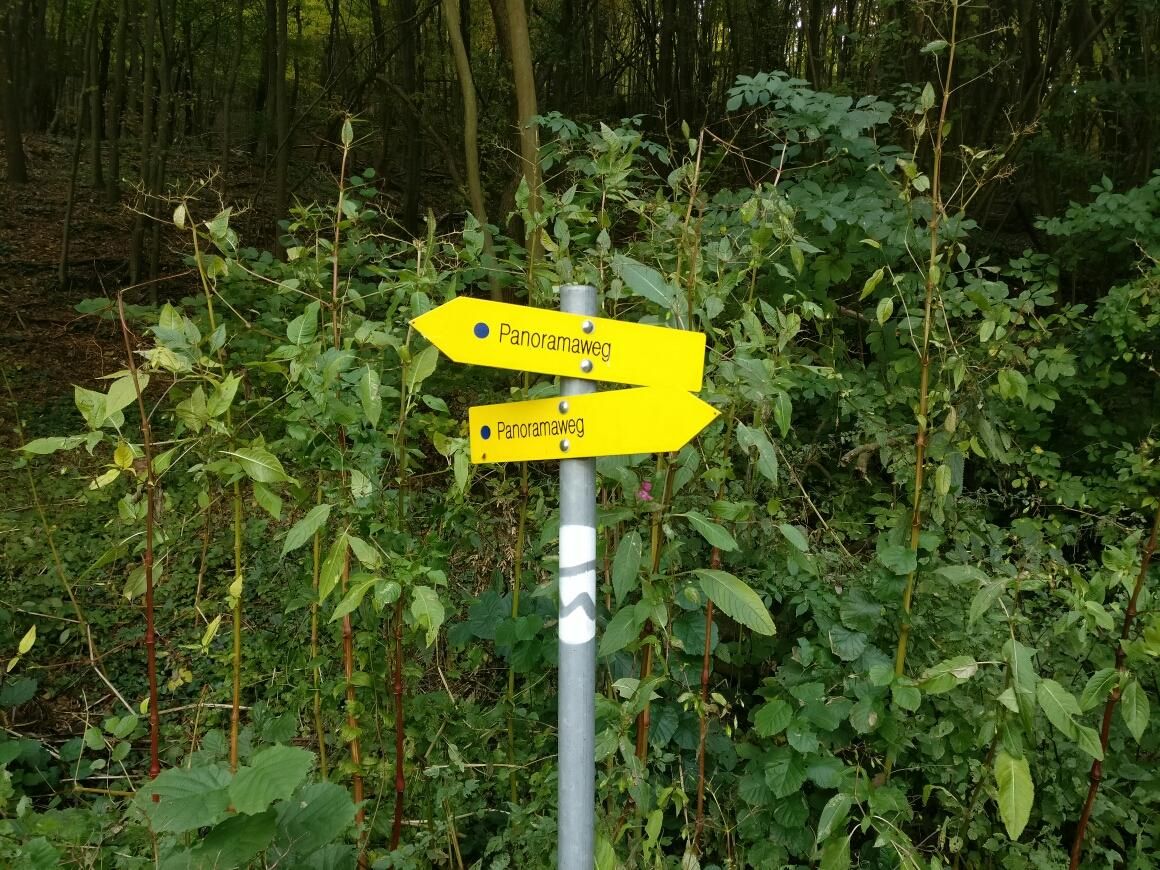 Panoramaweg Beschilderung