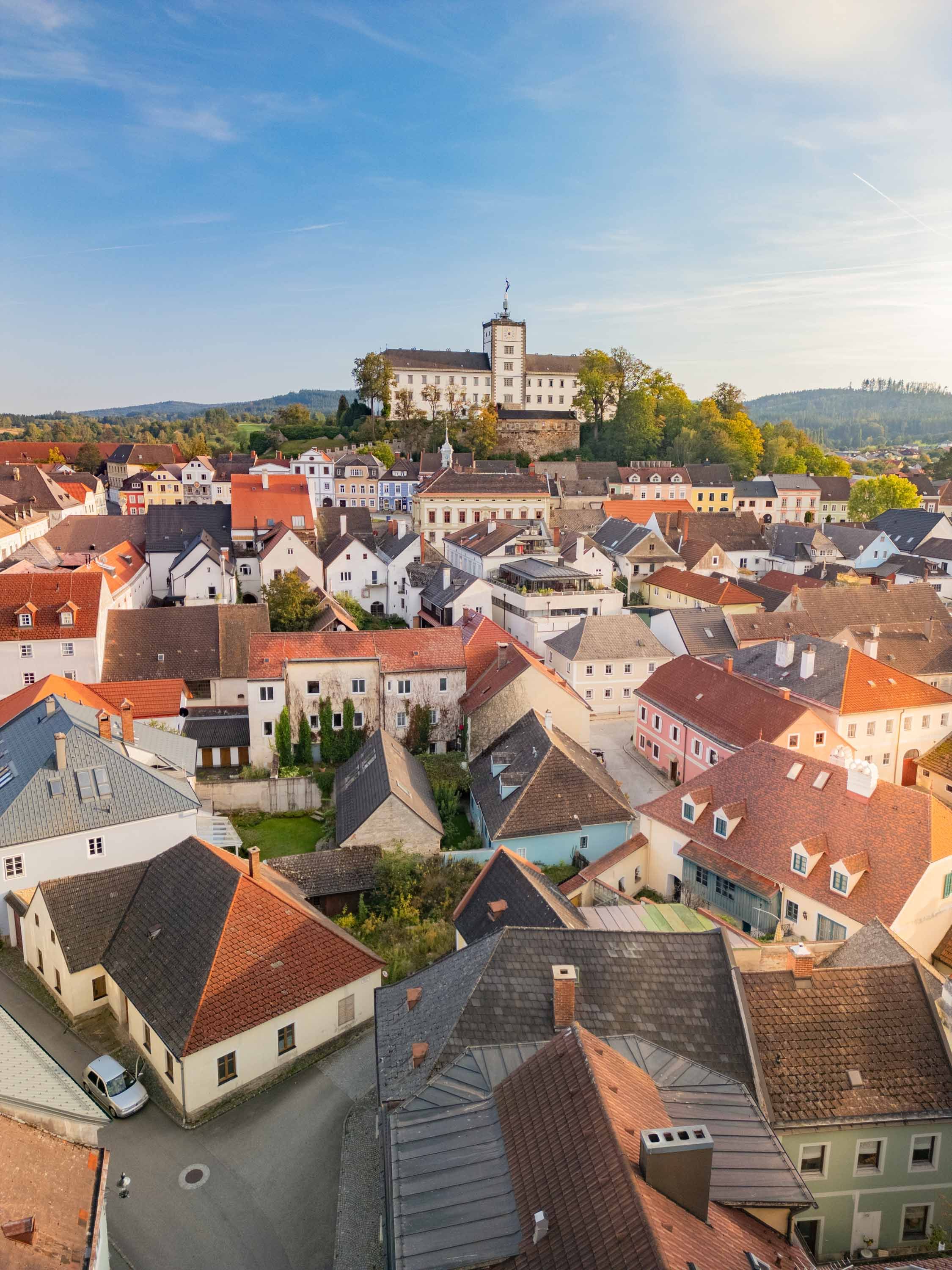 Schloss Weitra mit Altstadt